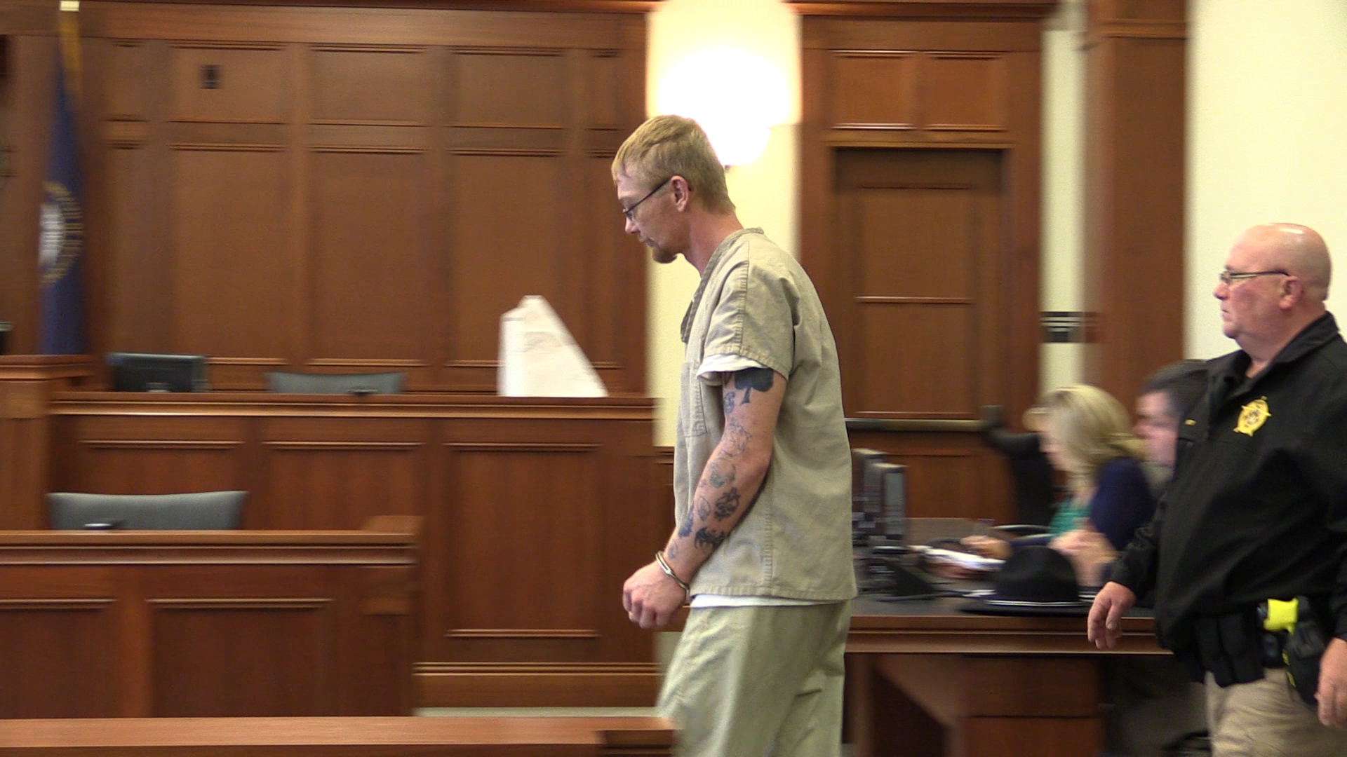 Man accused of strangling woman twice has bond revoked