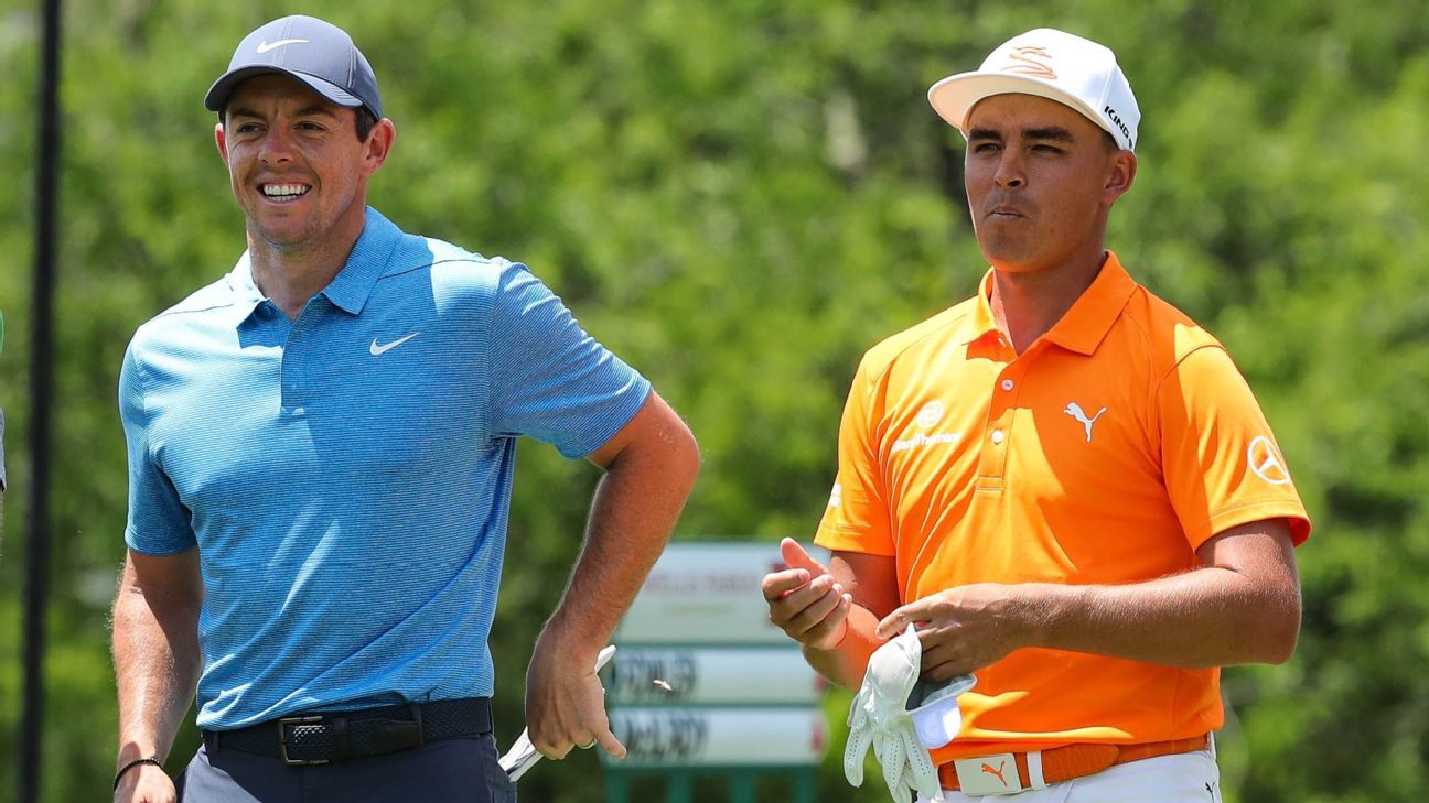 Golf ready to take its first small step back with Rory, DJ, Rickie and Wolff