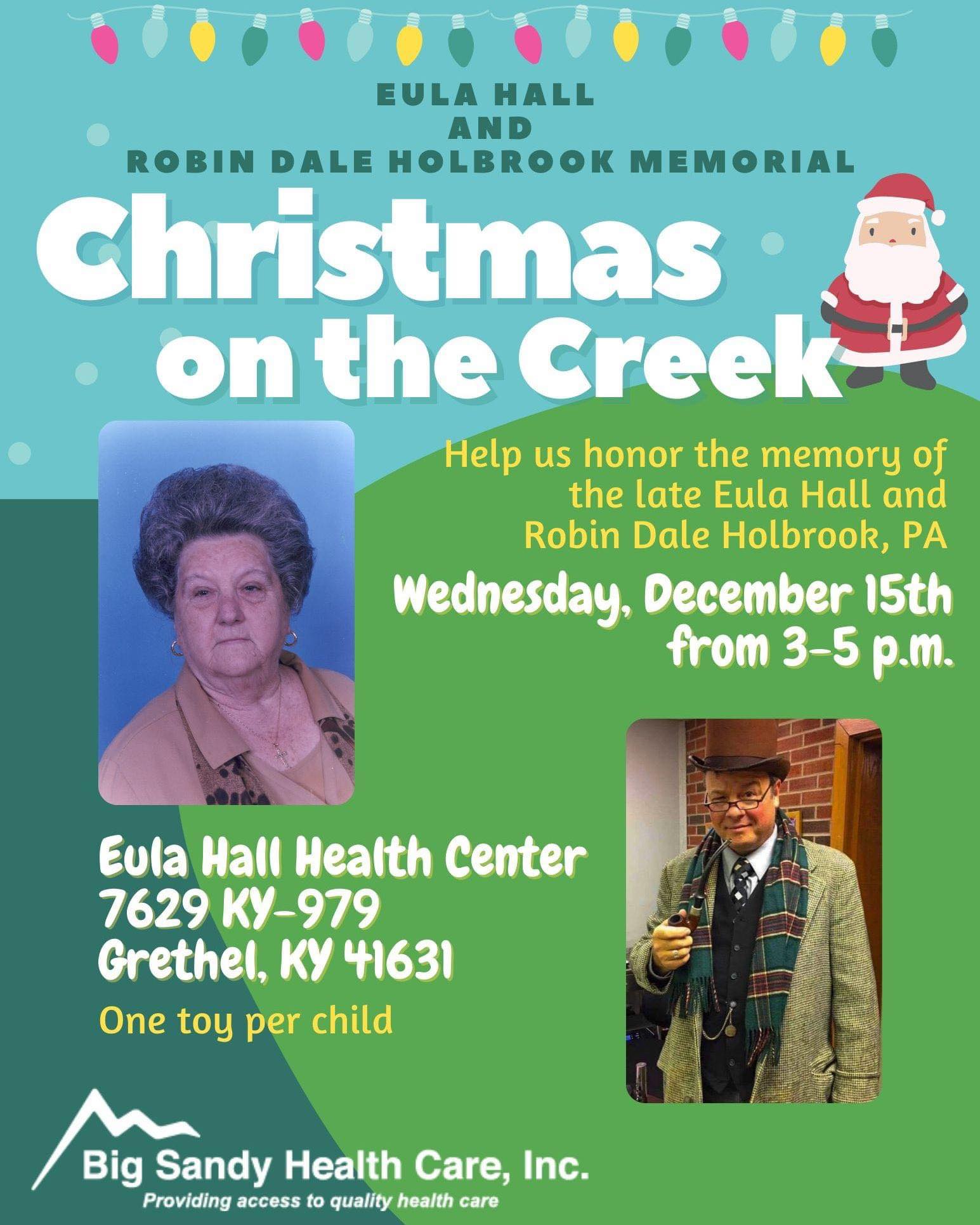 Eula Hall Health Center to Distribute Toys