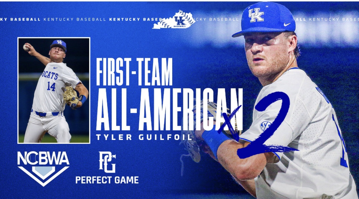 Guilfoil voted NCBWA, Perfect Game First-Team All-America