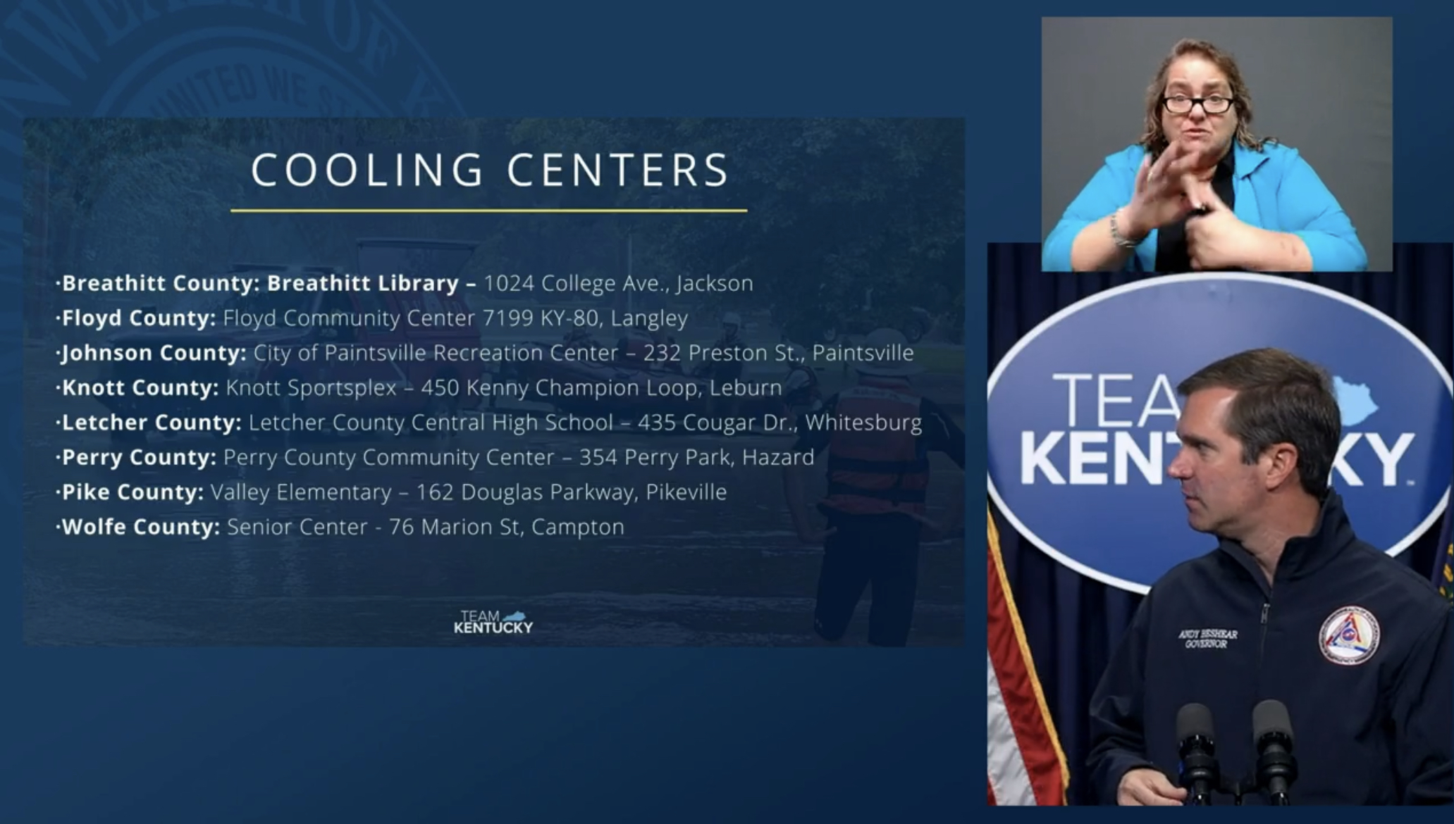 With floodwaters receding, state now bracing for heat