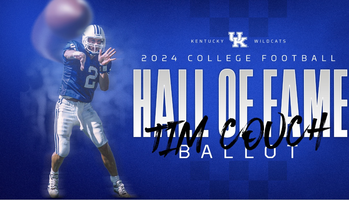 Tim Couch Named to 2024 College Football Hall of Fame Ballot