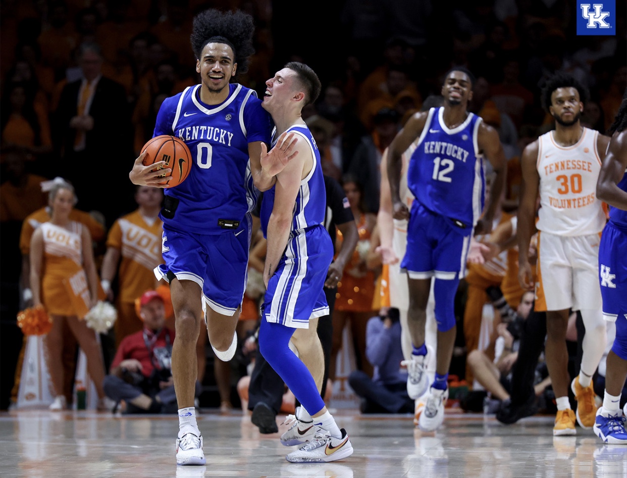 COLLEGE BASKETBALL: UK scores monumental win at Tennessee
