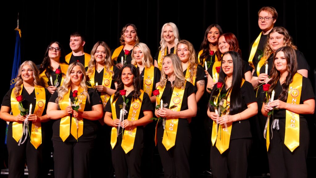 Seventeen students were awarded Associate of Science in Nursing degrees.