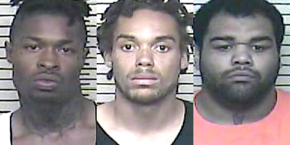 Jolon Marcell McCree, 22; Joshua Orlando Pack Jr., 25; and Devon A. Overstreet, 26