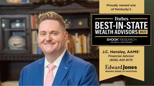 Hensley named among state’s top wealth advisors