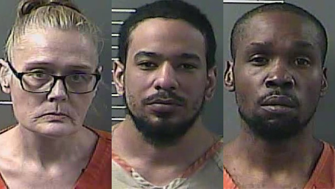 Tina Dunfee, Cody Hughes and Kaysaun Madden