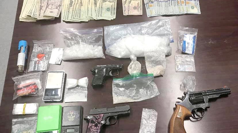 Two arrested on drug charges at Chief Logan Lodge