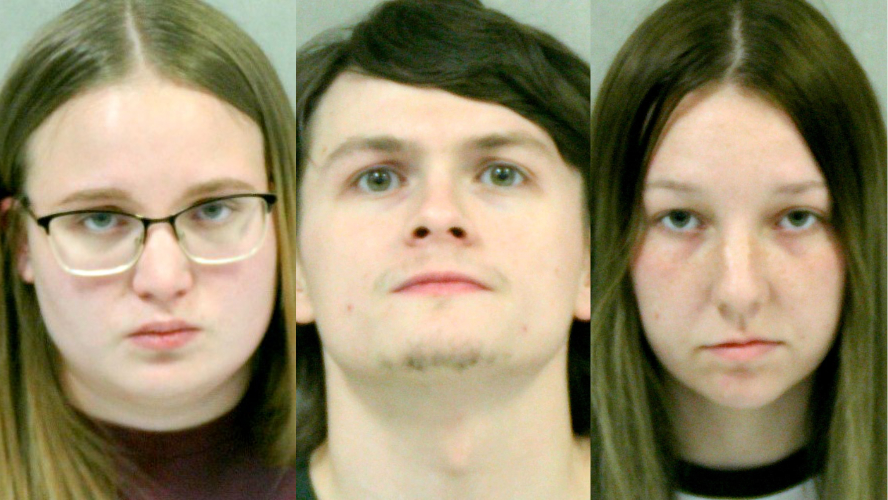 Three arrested after churches vandalized