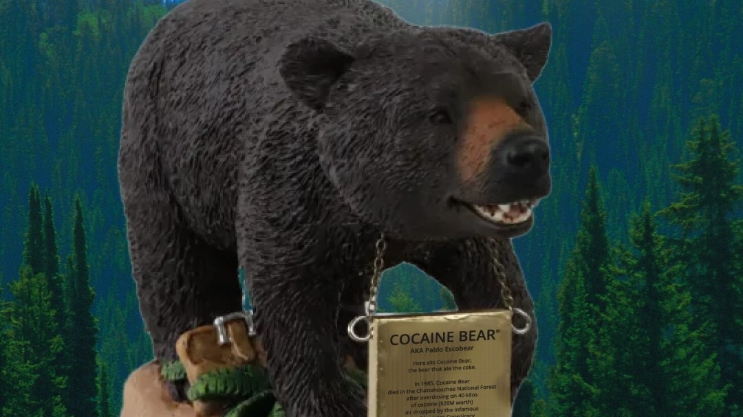 Following movie fame, Cocaine Bear is now a bobblehead