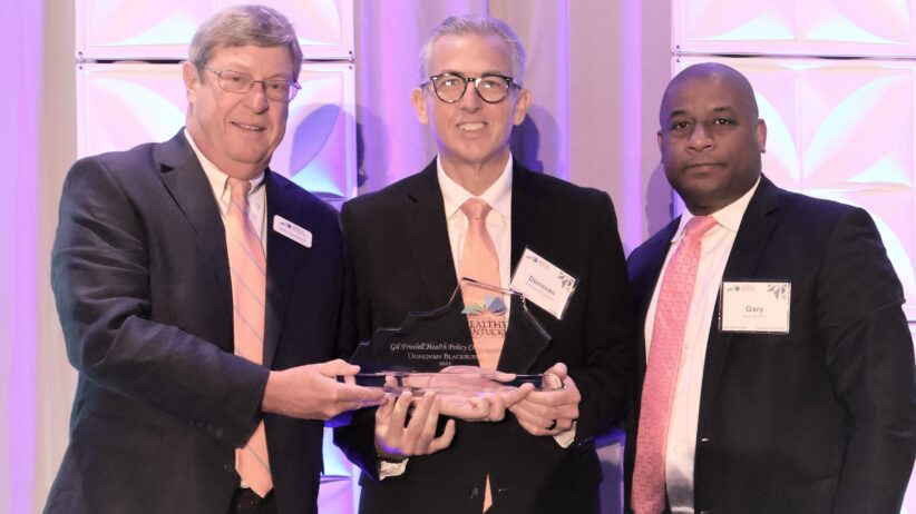 Pikeville Medical Center President, CEO and Chairman Donovan Blackburn was awarded the 2023 Gil Friedell Award for his work to improve the health care landscape in Eastern Kentucky.