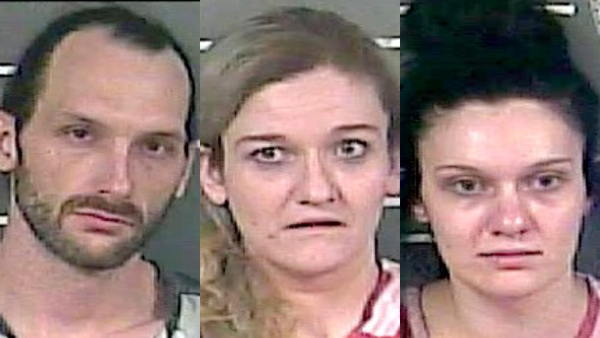 Three charged with trafficking following Betsy Layne drug raid