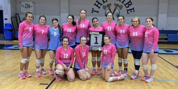 East Ridge High School volleyball picked up wins for the freshmen, junior varsity and varsity squads Tuesday night in the Zena Newsome Memorial Game.