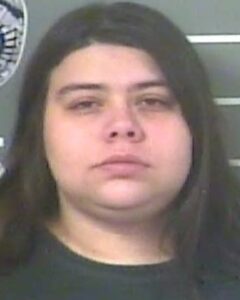 Tara Newsome, as seen following a 2017 arrest