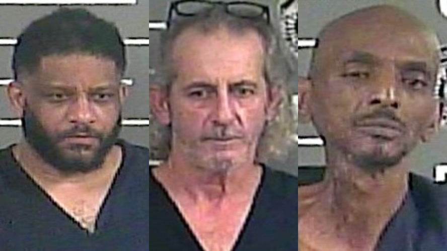 Dennis Washington, Daryl Adkins and Lashawn Walker