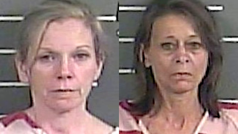 Gretchen Bevins and Monica Hall