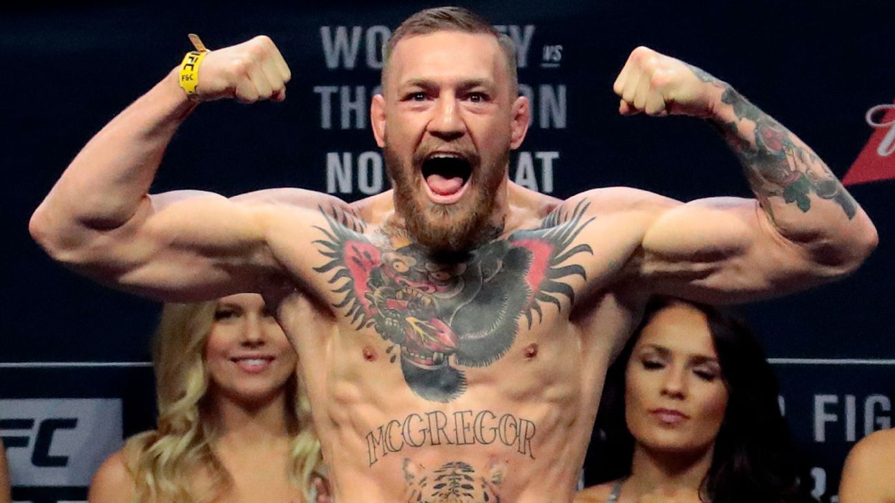 White hasn't talked to McGregor about next fight