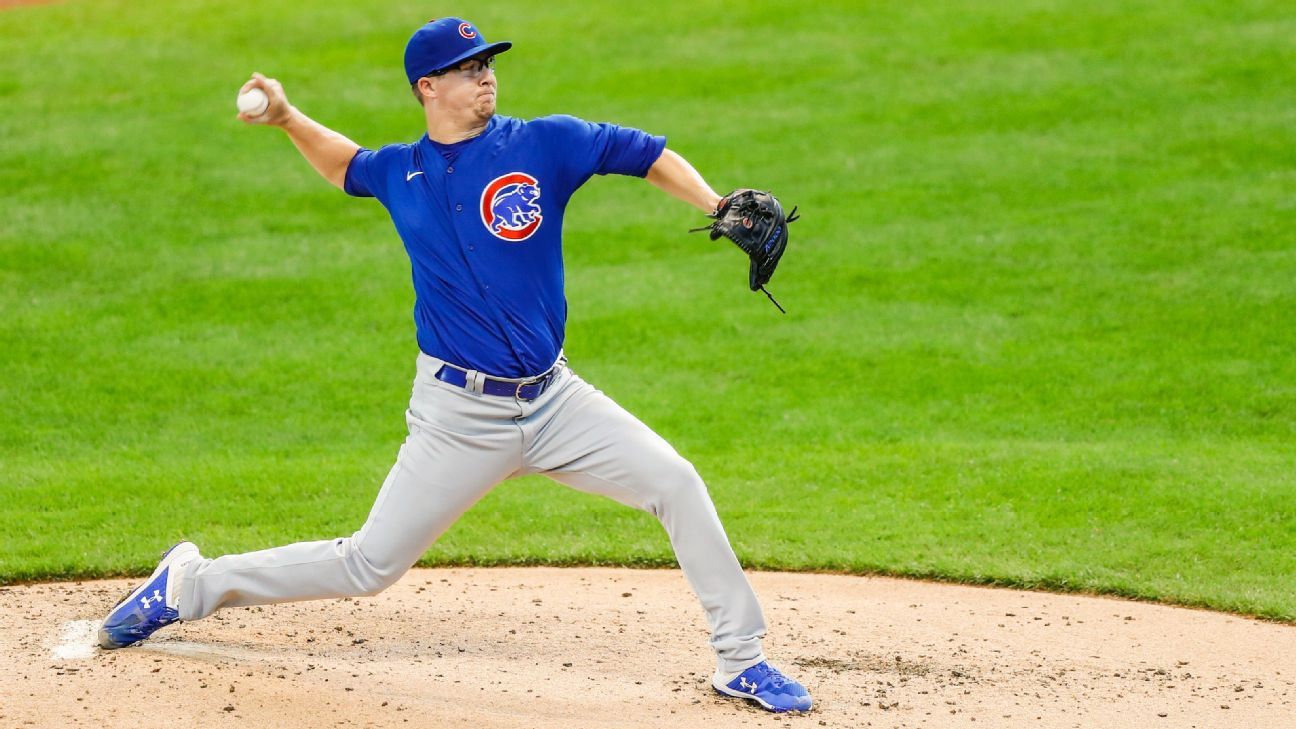 Cubs' Mills tosses no-hitter against Brewers