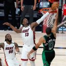 Two nasty, phenomenal plays pushed the Heat to win in Game 1