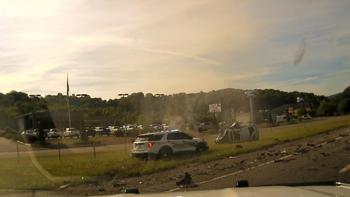 Driver in fatal crash during police chase charged with homicide