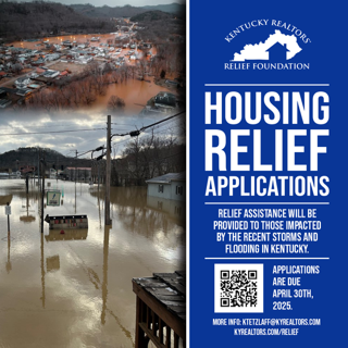 $150,000 in relief funding now available to storm victims through Kentucky REALTORS® Relief Foundation