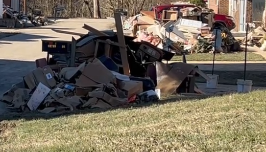 Tips for removing flood debris