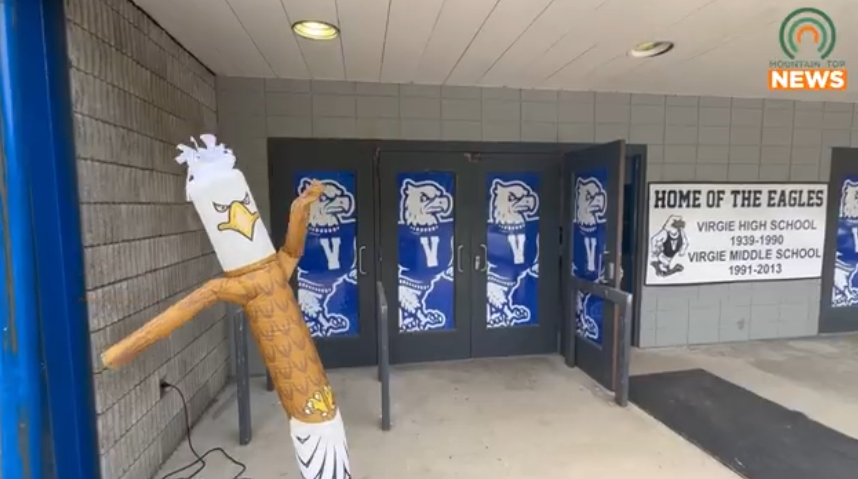 Old Virgie High School has seen a revival