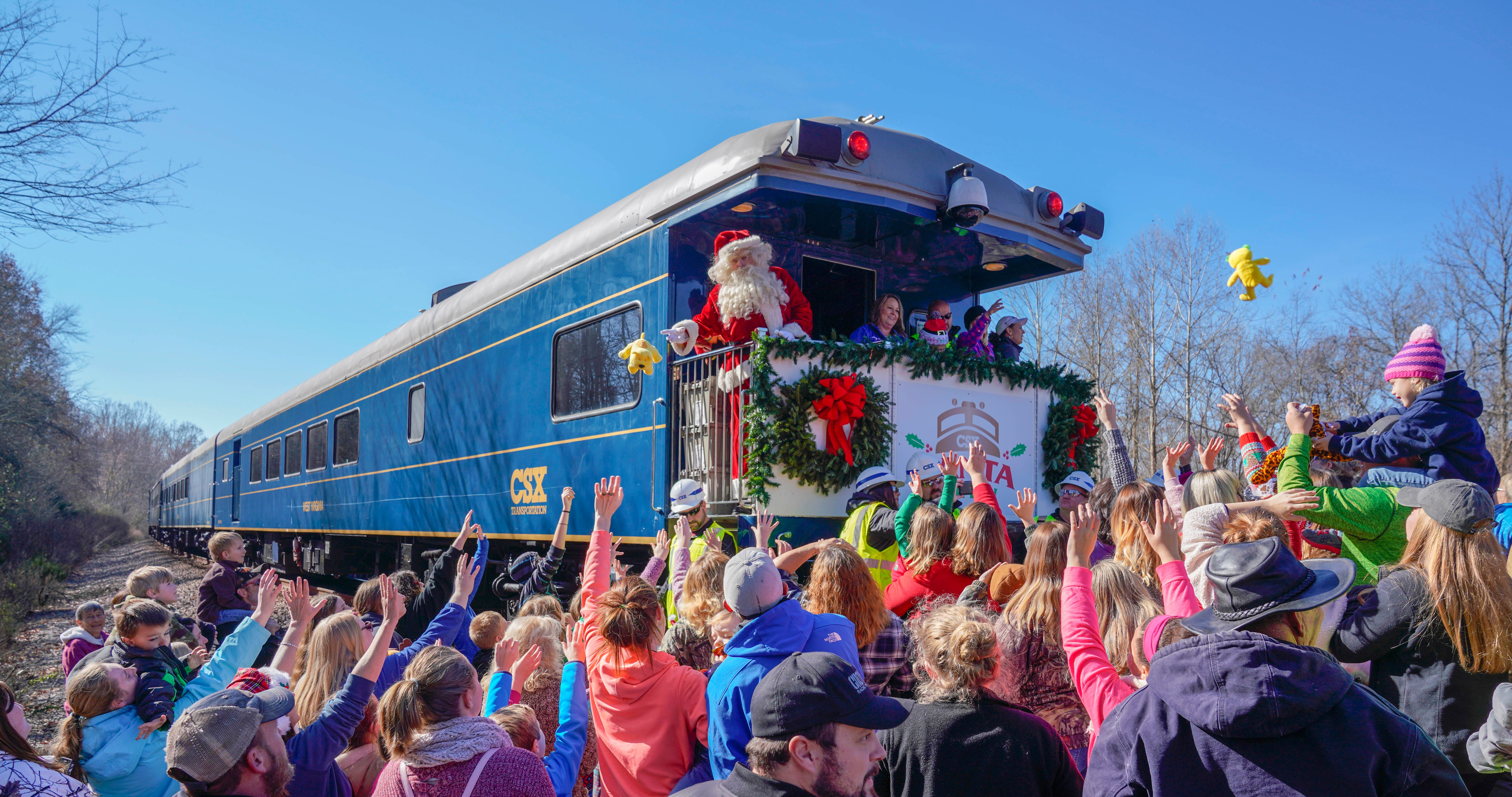 Santa Train hits the rails again this weekend