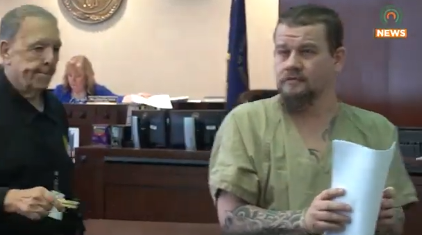 Floyd man accused of shooting two people while driving along U.S. 23 appears in court