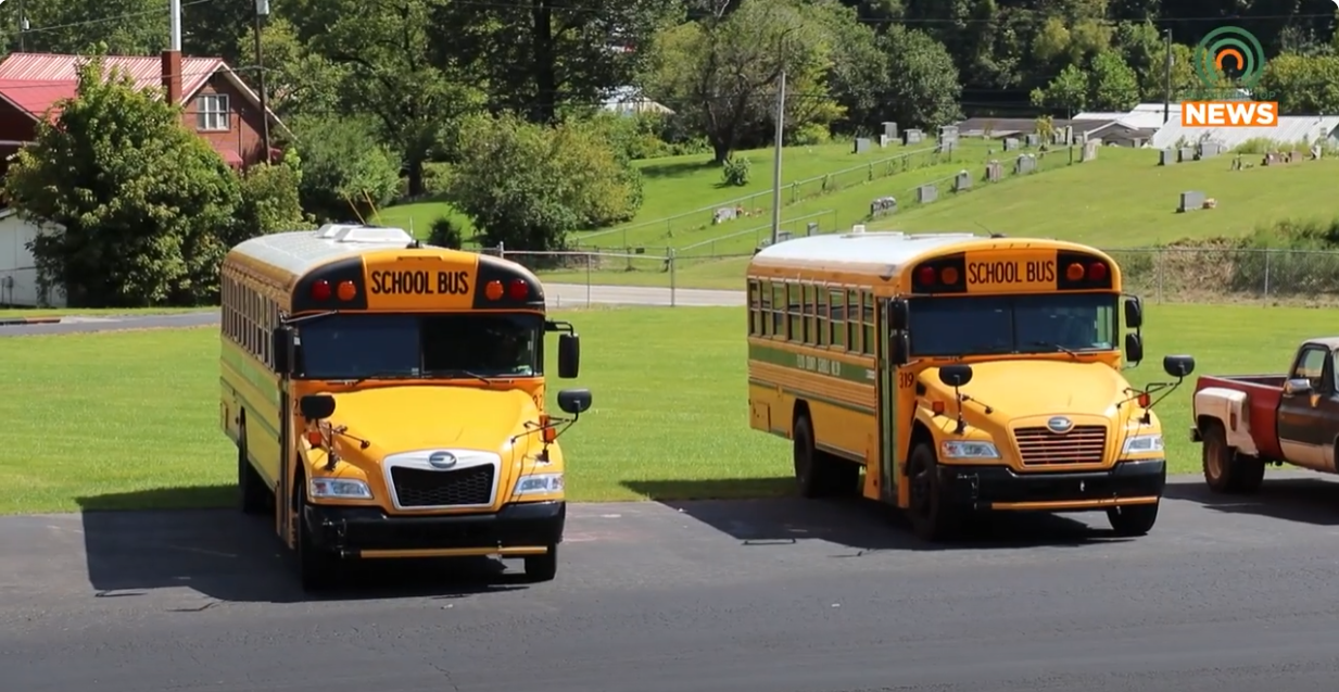 Floyd County School Bus Drivers Protest