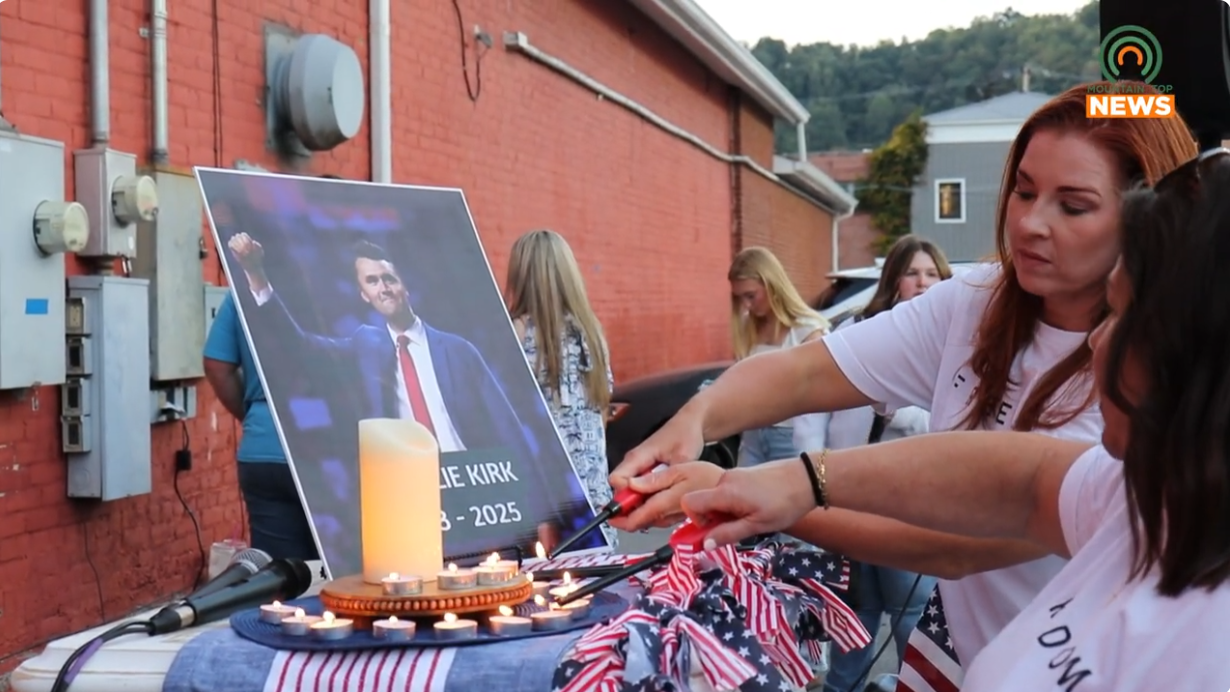 Vigil Held in Paintsville for Charlie Kirk