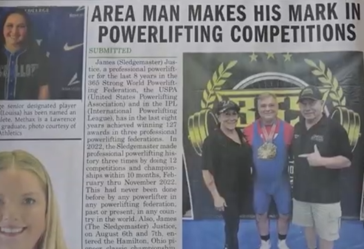 Powerlifter looks to add another championship to is growing collection
