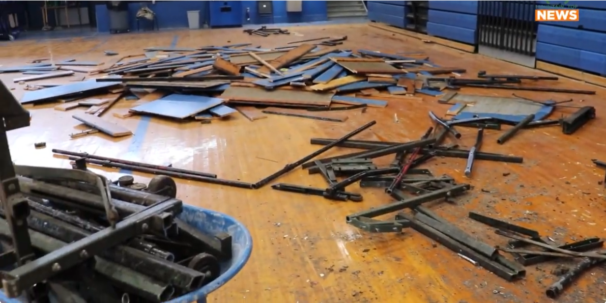 Work Begins on the Betsy Layne Elementary Gym