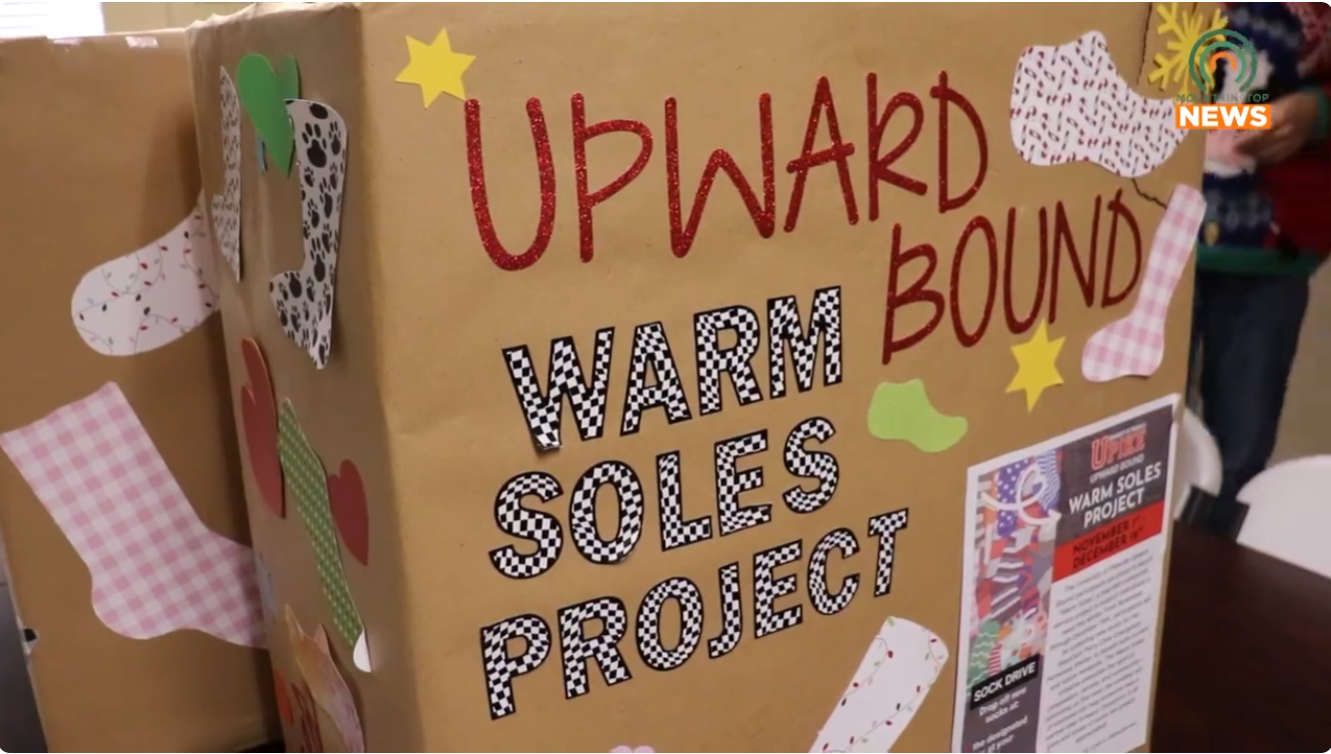 Perry Cline Emergency Shelter receives 1K pairs of socks