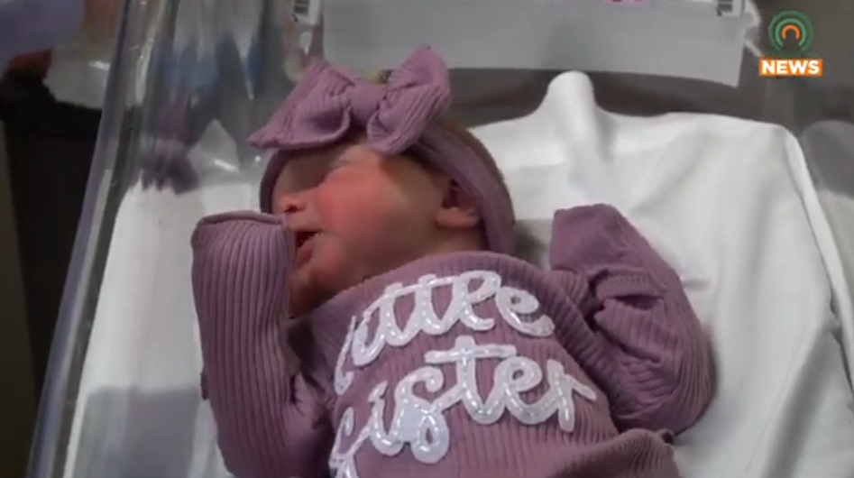 The New Year’s baby is here!