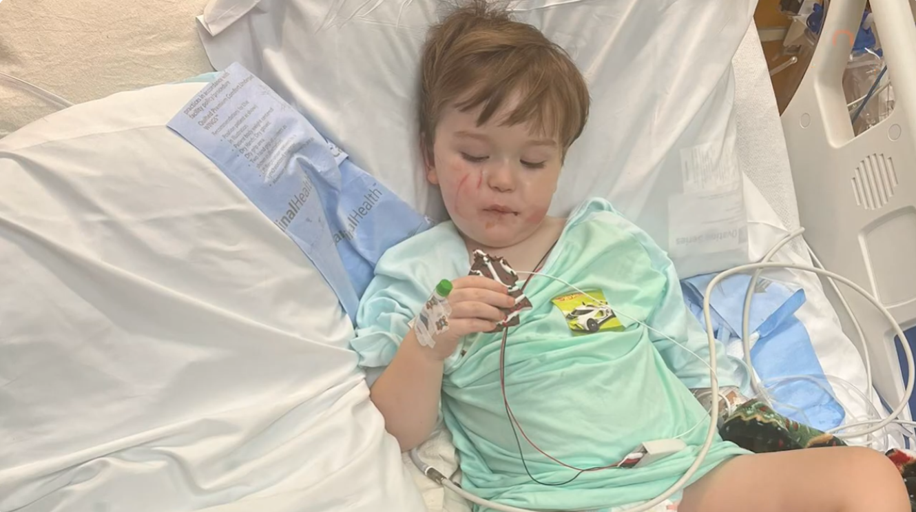 Community members rally for kid with brain cancer
