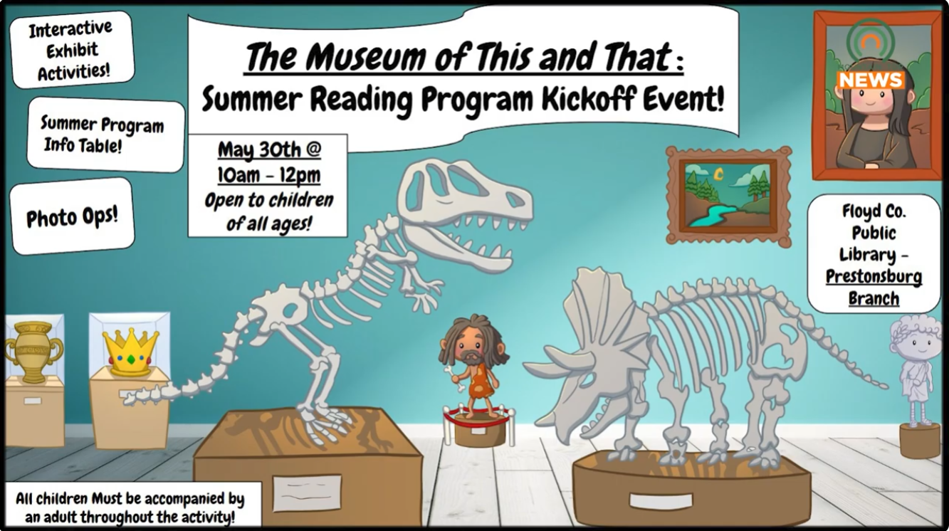 Floyd County Library summer program kicks off this Saturday