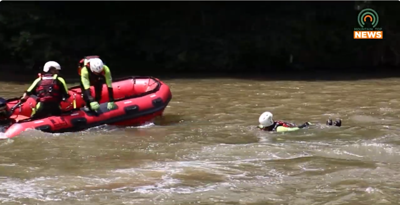Pikeville Fire Department on the water again