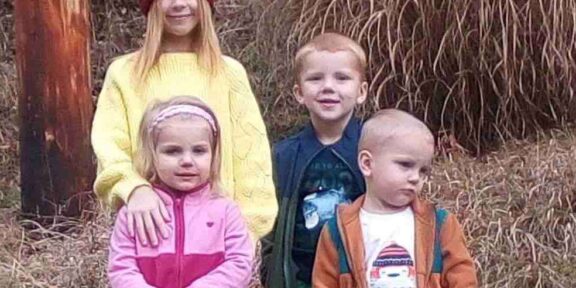 Four children of the Noble family were swept away in floodwaters Thursday in Knott County. The bodies of two of the children have since been recovered, while the other two remain missing.