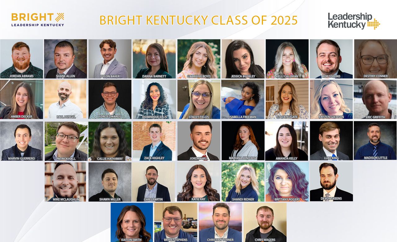 Leadership Kentucky announces 2025 BRIGHT Kentucky class