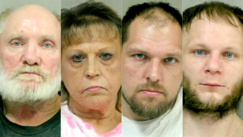 Larry Stollings, Sherry Stollings, Matthew Stollings and Michael Sparks