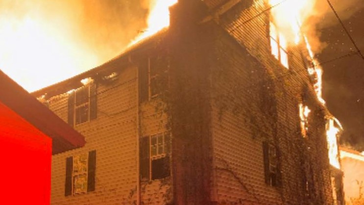 Info sought in abandoned building fire