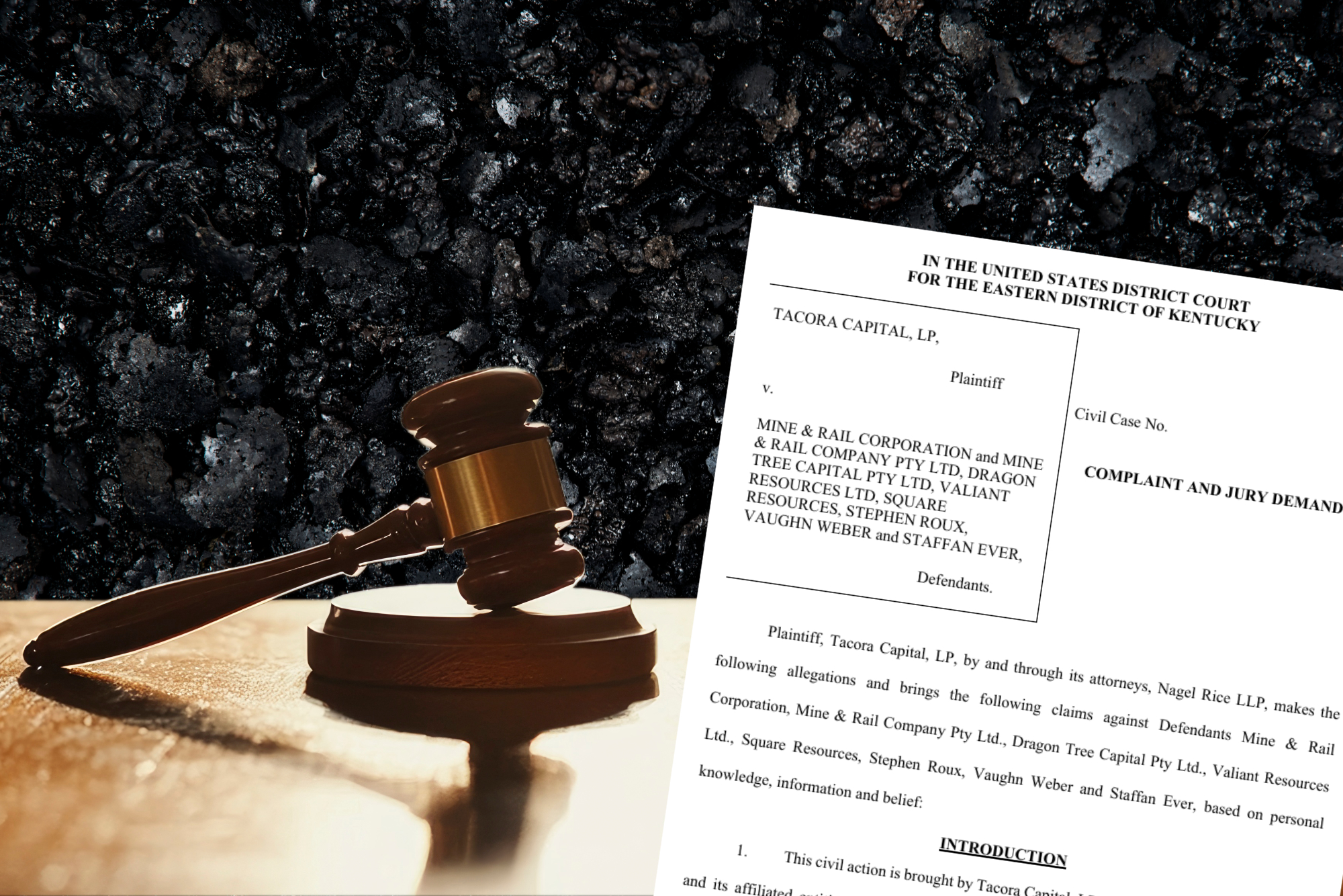 Lawsuit alleges Mine & Rail hid poor financial condition to obtain $30 million