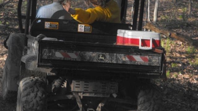 UTV taken from rescue squad