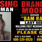 Poster for missing woman Brandy "Bam Bam" Moore