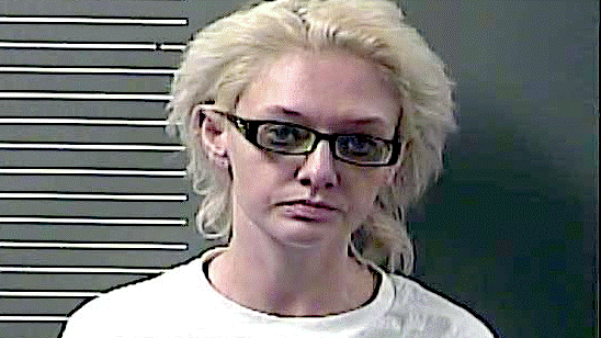 Woman charged with meth trafficking while being arrested for meth trafficking