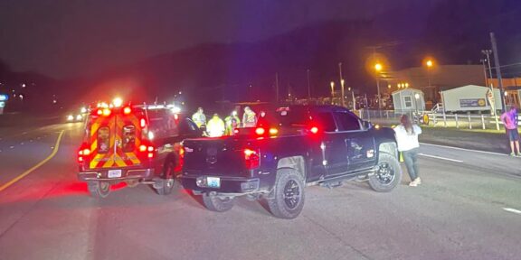 Photo of the scene released by the Floyd County Sheriff's Office.