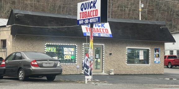 Quick Tobacco, on South Lake Drive, was one of the businesses shut down on Monday for selling to minors. A clerk at the store was also arrested for marijuana trafficking.
