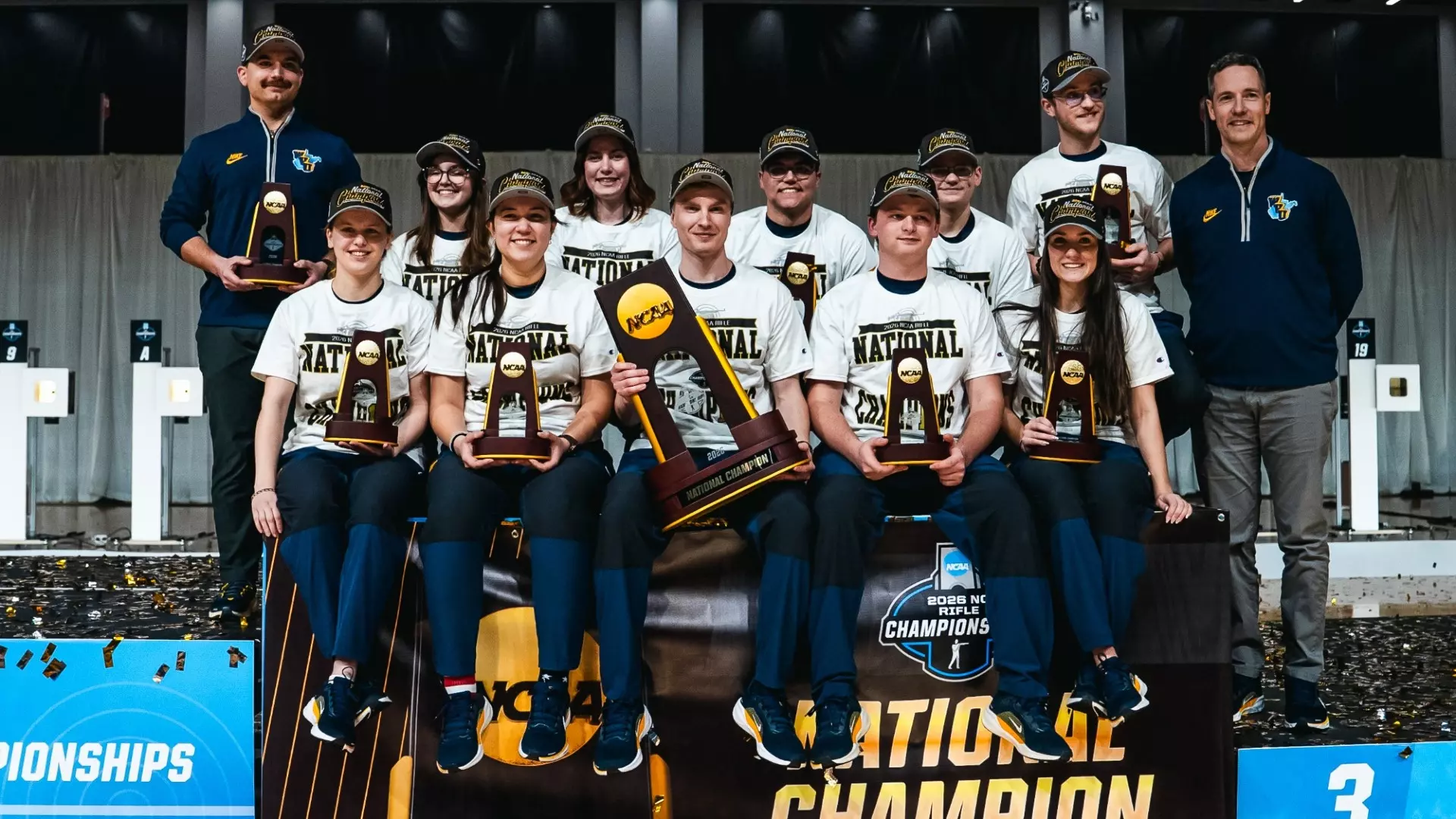 WVU rifle team wins 21st NCAA National Championship, sets NCAA championship record