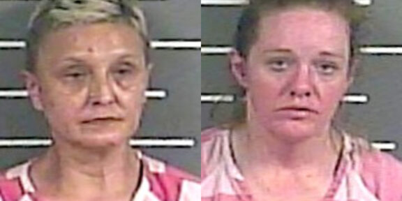 Vangie Thacker and Donique Mitchem